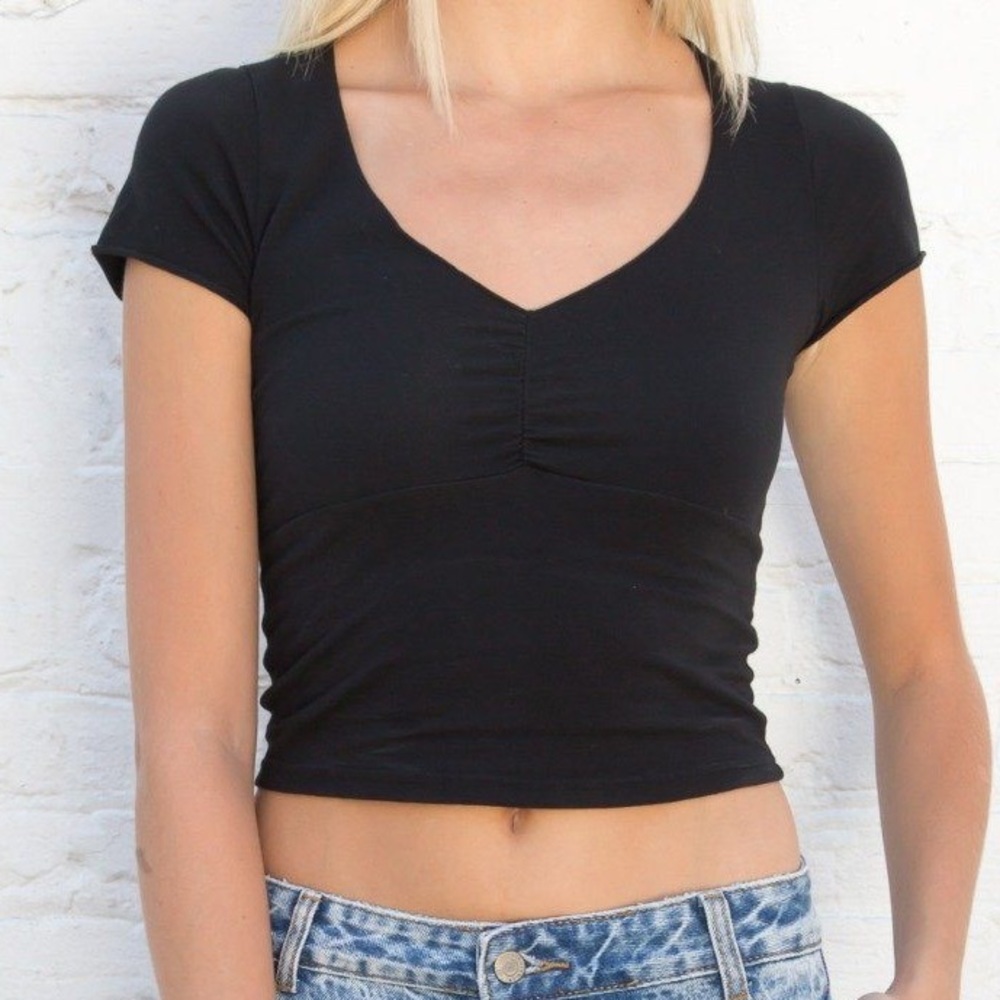 Brandy Melville Black Gina Top